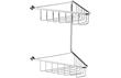 Lissy 2-Tier Corner Shower Caddy - Chrome