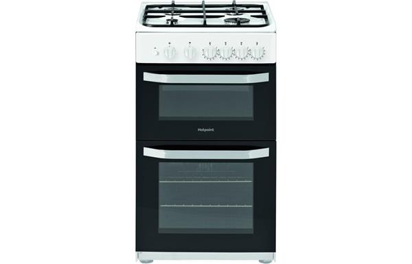 Hotpoint HD5G00KCW/UK Slim Gas Cooker - White