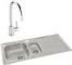 Abode Trydent 1.5B Inset St/Steel Sink & Atlas Tap Pack