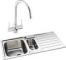 Abode Neron 1.5B Inset St/Steel Sink & Nexa Tap Pack