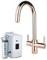 InSinkErator 3N1 J Shape Tap, Neo Tank & Filter Pack - Rose Gold