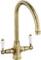 Abode Ludlow Monobloc Mixer Tap - Antique Brass