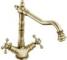 Abode Melford Monobloc Mixer Tap - Antique Brass