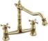 Abode Melford Bridge Mixer Tap - Antique Brass