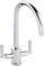 Abode Atlas Monobloc Mixer Tap - Chrome