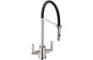 Abode Atlas Professional Monobloc Mixer Tap - Brushed Nickel