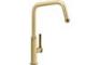 Abode Hex Single Lever Mixer Tap - Antique Brass