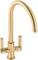 Abode Globe Monobloc Mixer Tap - Brushed Brass