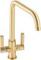 Abode Globe Quad Monobloc Mixer Tap - Brushed Brass