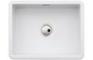 Abode Sandon Large 1B Ceramic Undermount/Inset Sink - White