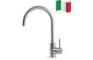 Prima+ Tiber Single Lever Round Mixer Tap - St/Steel