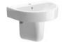 Strasbourg 555x430mm 1TH Basin & Semi Pedestal