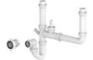 Prima Two Bowl Plumbing Kit