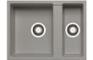 Prima+ Granite 1.5B Undermount Sink - Light Grey