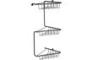 Lissy 3-Tier Corner Shower Storage - Black