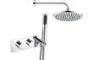 Argina Shower Pack One - Twin Two Outlet w/Handset & ABS Overhead