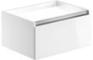 Gatsbi 600mm 1 Drawer Wall Hung Basin Unit (No Top) - White Gloss