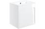 Carina 510mm Wall Hung Unit Inc. Basin - White Gloss