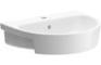 Rennes 555x435mm 1TH Semi Recessed Basin