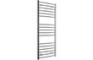 Quadranta Curved 30mm Ladder Radiator 600x1200mm - Chrome