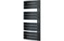 Magminia 49mm Designer Curved Square Ladder Radiator 550x1080mm - Anthracite