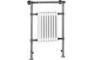 Rhondalia 673x965mm Traditional Radiator - White