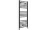 Quadranta Straight 30mm Ladder Radiator 500x1200mm - Matt Black