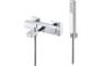 Vema Lys Wall Mounted Bath/Shower Mixer - Chrome