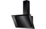 AEG DVK6981HB 90cm Vertical Chimney Hood - Matt Black & Black Glass