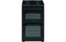 Hotpoint HD5G00KCB/UK Slim Gas Cooker - Black