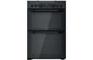 Hotpoint HDM67G0CMB/UK Gas Cooker - Black