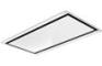 Elica HiLight Glass H30 100cm Ceiling Hood (30cm High) - White Glass