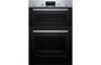 Bosch Series 2 MHA133BR0B B/I Double Electric Oven - Brushed Steel