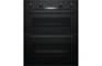 Bosch Series 4 NBS533BB0B B/U Double Electric Oven - Black