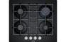 Bosch Series 4 PNP6B6B90 60cm Gas On Glass Hob - Black Glass