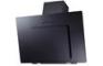 Prima+ PRAE0020 70cm Angled Chimney Hood - Black/ Black Glass