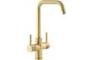 Abode Propure Quad Spout Monobloc 4-in-1 Tap - Brushed Brass