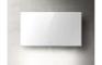 Elica Plat 80cm Chimney Hood - White Glass