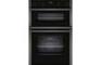 Neff N50 U1ACE2HG0B B/I Double Electric Oven - Graphite Grey