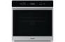 Whirlpool W7 OM4 4BPS1 P B/I Single Pyrolytic Oven - Black & St/Steel