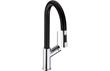 Abode Virtue Nero Mixer Tap w/Pull Out - Chrome