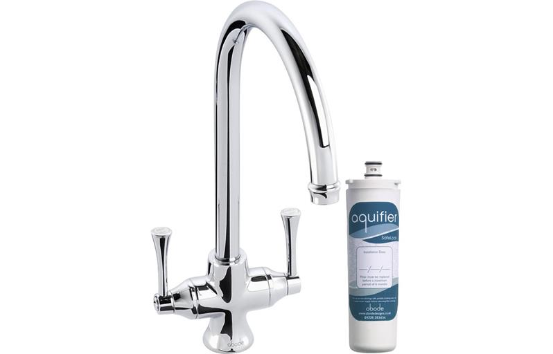 Abode Gosford Monobloc Aquifier Mixer Tap - Chrome