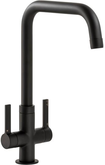 Abode Pico Quad Monobloc Mixer Tap - Matt Black