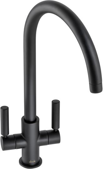 Abode Globe Monobloc Mixer Tap - Matt Black