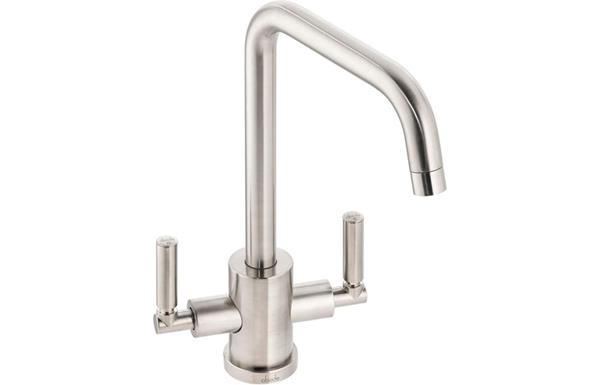 Abode Atlas Quad Monobloc Mixer Tap - Brushed Nickel