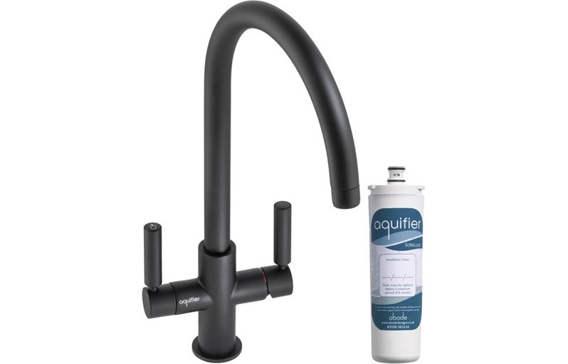 Abode Globe Aquifier Mixer Tap - Matt Black