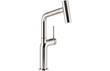 Abode Tubist T Single Lever Mixer Tap w/Pull Out - Brushed Nickel