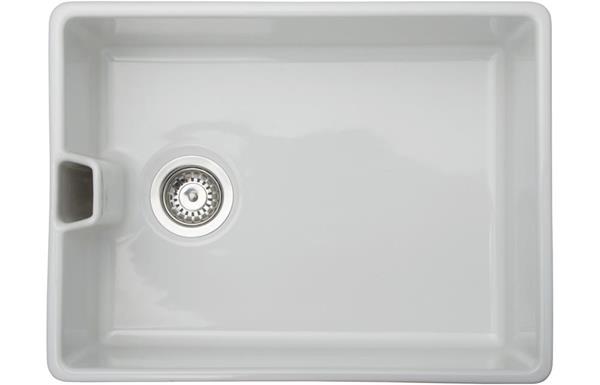 Prima 1B Belfast Fire Clay Sink - White