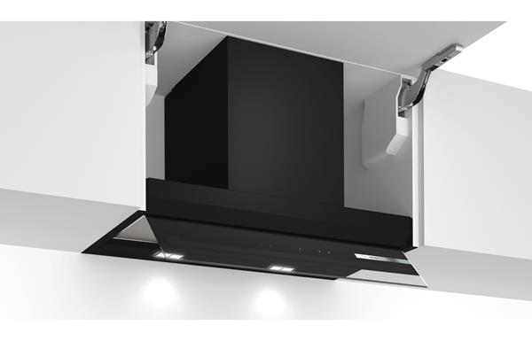 Bosch Serie 6 DBB67AM60B 60cm Integrated Hood - Black