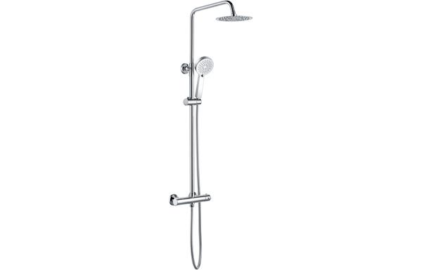 Astrin Thermostatic Bar Mixer w/Riser & Overhead Kit